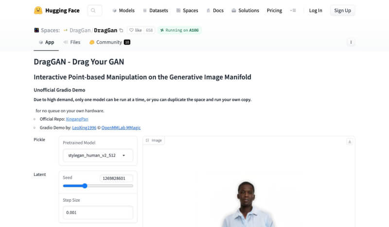 如何安装和使用DragGAN?在线和本地运行的4种方法