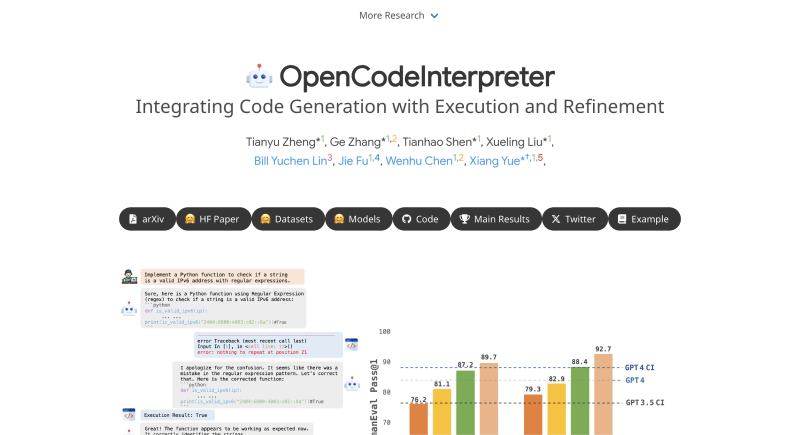 OpenCodeInterpreter