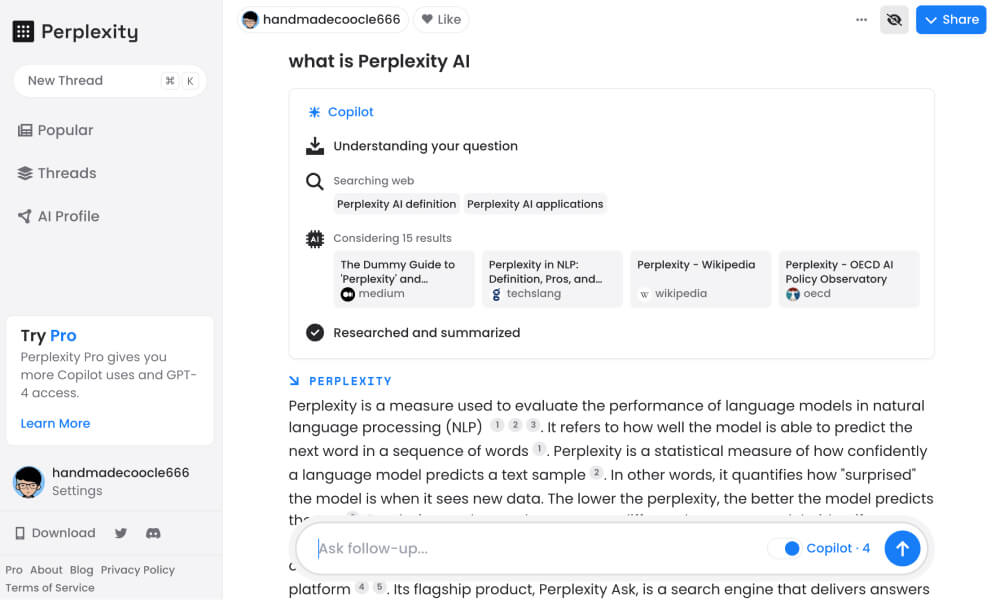 Perplexity AI